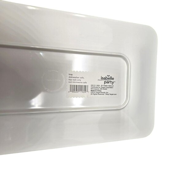 Isabelle De Borchgrave Set Of 2 Bright Floral Melamine Serving Trays DH1321 - Picture 10 of 10